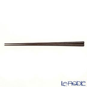 高野竹工 八角箸 燻し煤竹 摺り漆 05508S