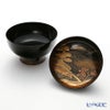 【伝統工芸】輪島塗 山水蒔絵 煮物椀 絵変わり 5客揃 松田良輝氏作