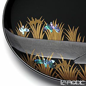 【伝統工芸】輪島塗 琳派絵変り蒔絵 銘々皿 5枚組み