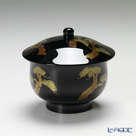 【伝統工芸】輪島塗 琳派絵変り蒔絵 蓋付湯呑 5客組み（5柄）