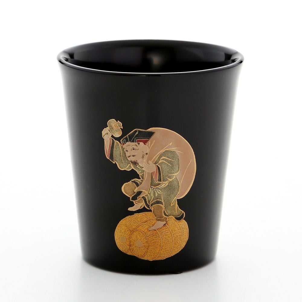 【伝統工芸】輪島塗 フリーカップ 大黒様 代田和哉氏作