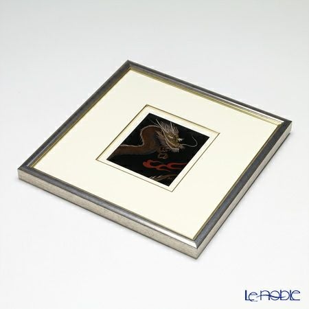 【伝統工芸】輪島塗 漆芸額 干支 辰（龍） 蒔絵師 坂口政昭氏作