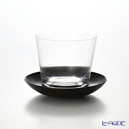 松徳硝子 冷茶器 Muji グラス 180ml 茶托付 1901012