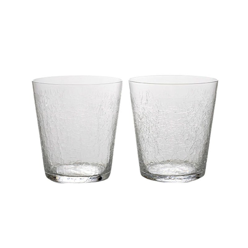 深川硝子工芸 CRACKS ロックグラス ペア