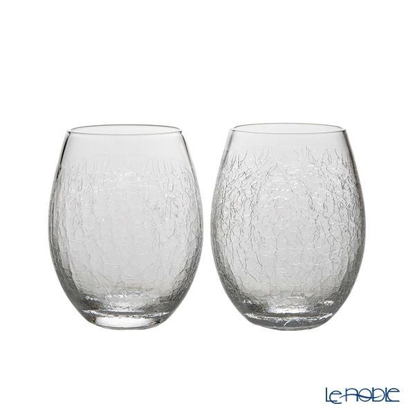 深川硝子工芸 CRACKS 冷酒グラス ペア