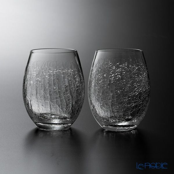 深川硝子工芸 CRACKS 冷酒グラス ペア