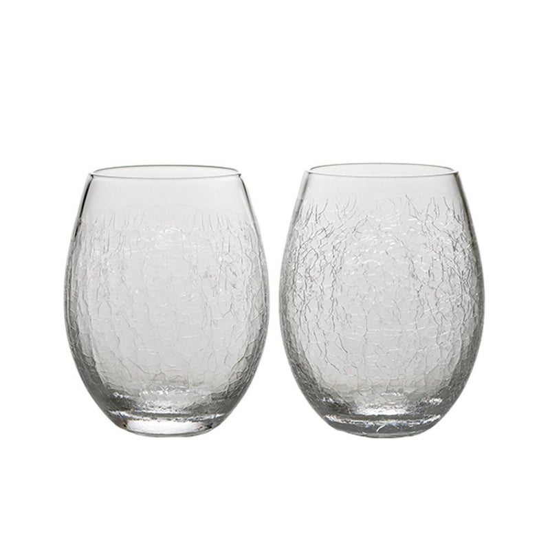 深川硝子工芸 CRACKS 冷酒グラス ペア