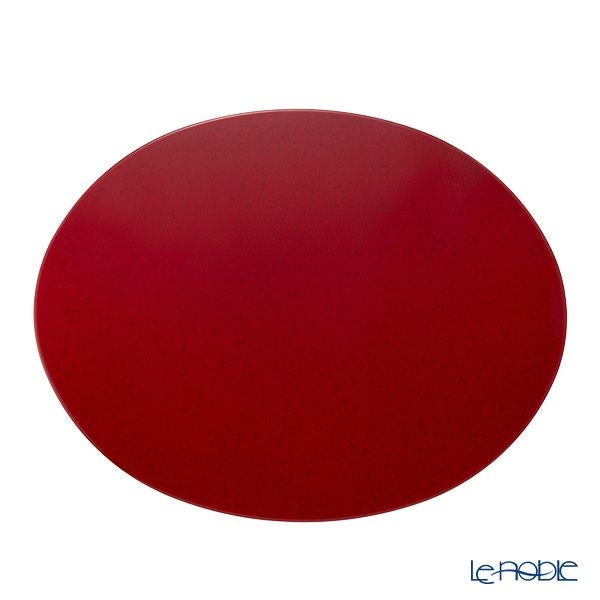 ラックヌーボー マーブルコレクション 楕円型プレースマット（L） レッド