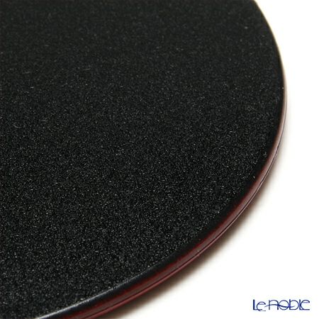 ラックヌーボー マーブルコレクション 丸型コースター（フラット） レッド 11cm