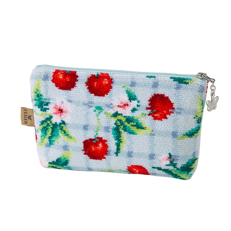 フェイラー コスメポーチ チェリー ピクニック シェル 18×9cm