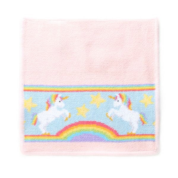 フェイラーベビー ハンカチ ユニコーン FINJA 25×25cm ピンク