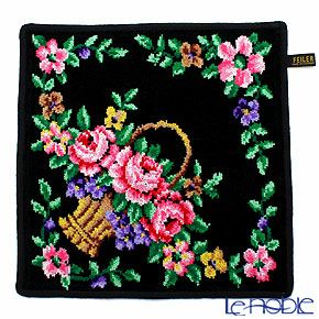 フェイラー ハンドタオル バスケット ブラック 30×30cm