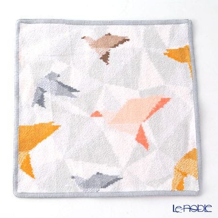 フェイラー ハンドタオル ペーパーアート グレー 30×30cm