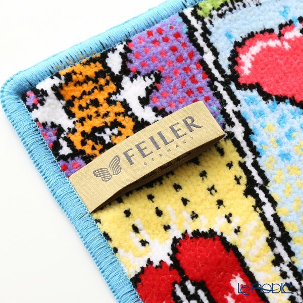 フェイラー ハンドタオル コミックス ブルー 25×25cm