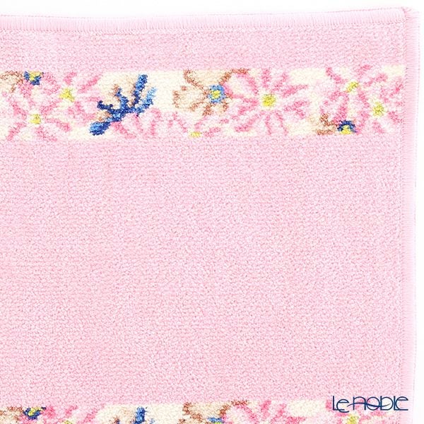 フェイラー ハンドタオル（ハンカチ） コスモスベージュ 25×25cm キャンディピンク