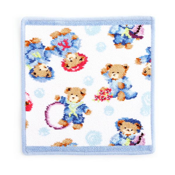 フェイラー ハンドタオル（ハンカチ） リトルスキッパーズ 25×25cm ライトブルー