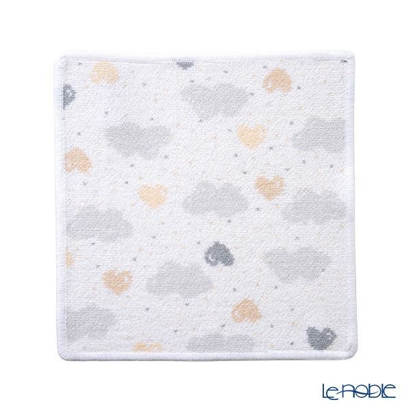 フェイラー ハンドタオル（ハンカチ） ラブリースカイ ホワイト 25×25cm