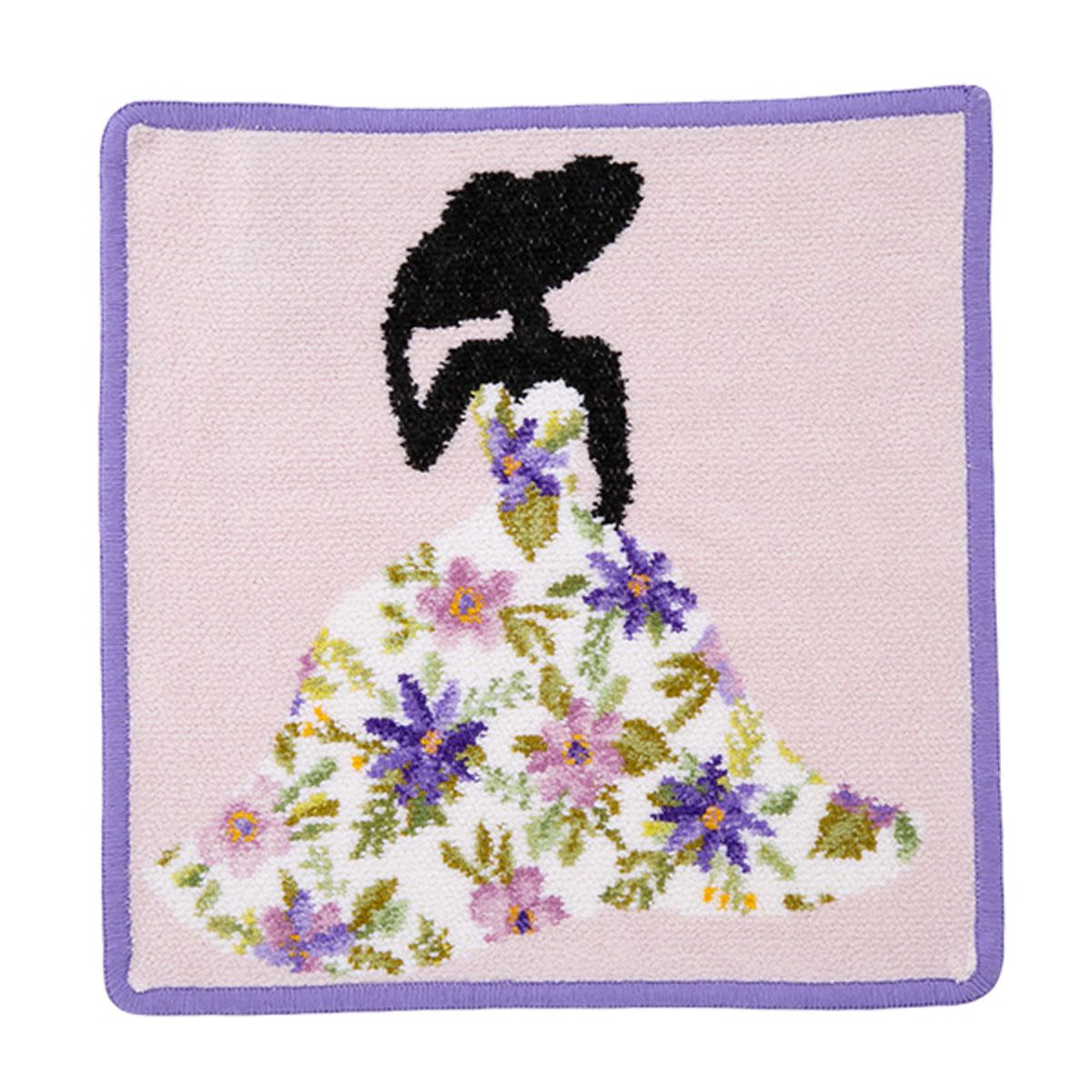 フェイラー ハンドタオル（ハンカチ） ミスフラワー ライラック 25×25cm