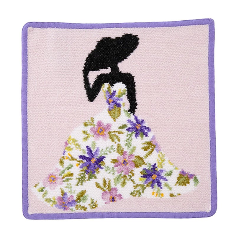 フェイラー ハンドタオル（ハンカチ） ミスフラワー ライラック 25×25cm