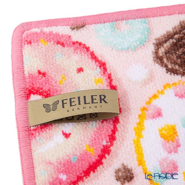 フェイラー ハンドタオル（ハンカチ） ドーナツ ラズベリー 25×25cm