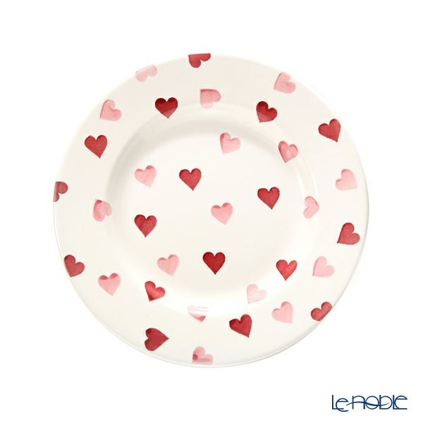 エマ・ブリッジウォーター ピンクハーツ プレート 21cm