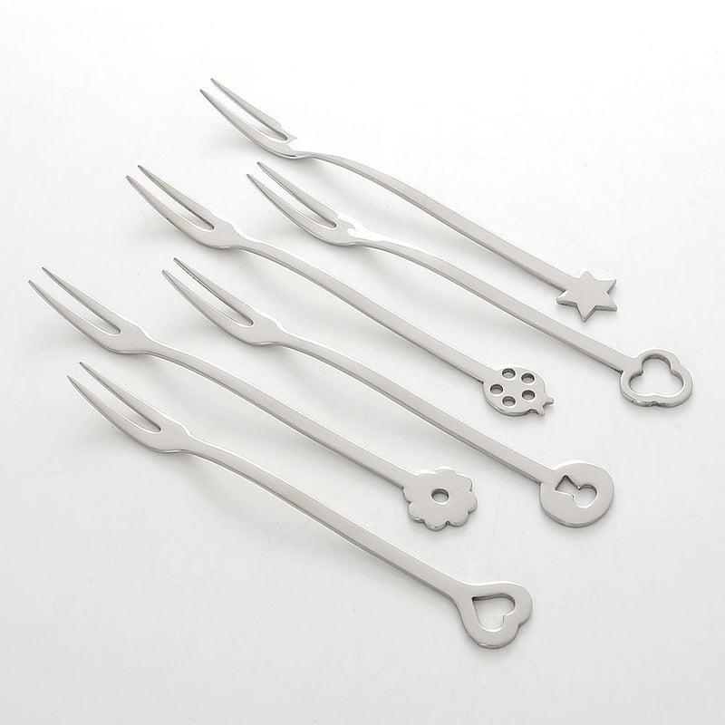 サンボネ 52550C52 ポルタフォーチュナ フォーク 6本セット