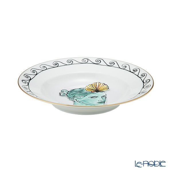 ジノリ1735／リチャード ジノリ（GINORI 1735／Richard Ginori） イル ヴィアッジョ ディ ネットゥーノ スーププレート／パスタプレート 24cm ホワイト