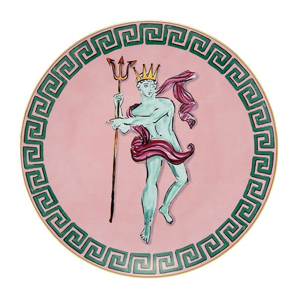 ジノリ1735／リチャード ジノリ（GINORI 1735／Richard Ginori） イル ヴィアッジョ ディ ネットゥーノ チャージャープレート 33cm ピンク