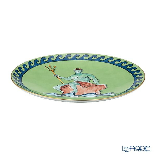 ジノリ1735／リチャード ジノリ（GINORI 1735／Richard Ginori） イル ヴィアッジョ ディ ネットゥーノ チャージャープレート 33cm モスグリーン