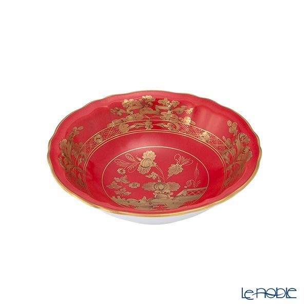 ジノリ1735／リチャード ジノリ オリエンテイタリアーノ ルブルム フルーツソーサー レッド 15cm