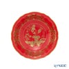 ジノリ1735／リチャード ジノリ オリエンテイタリアーノ ルブルム フルーツソーサー レッド 15cm
