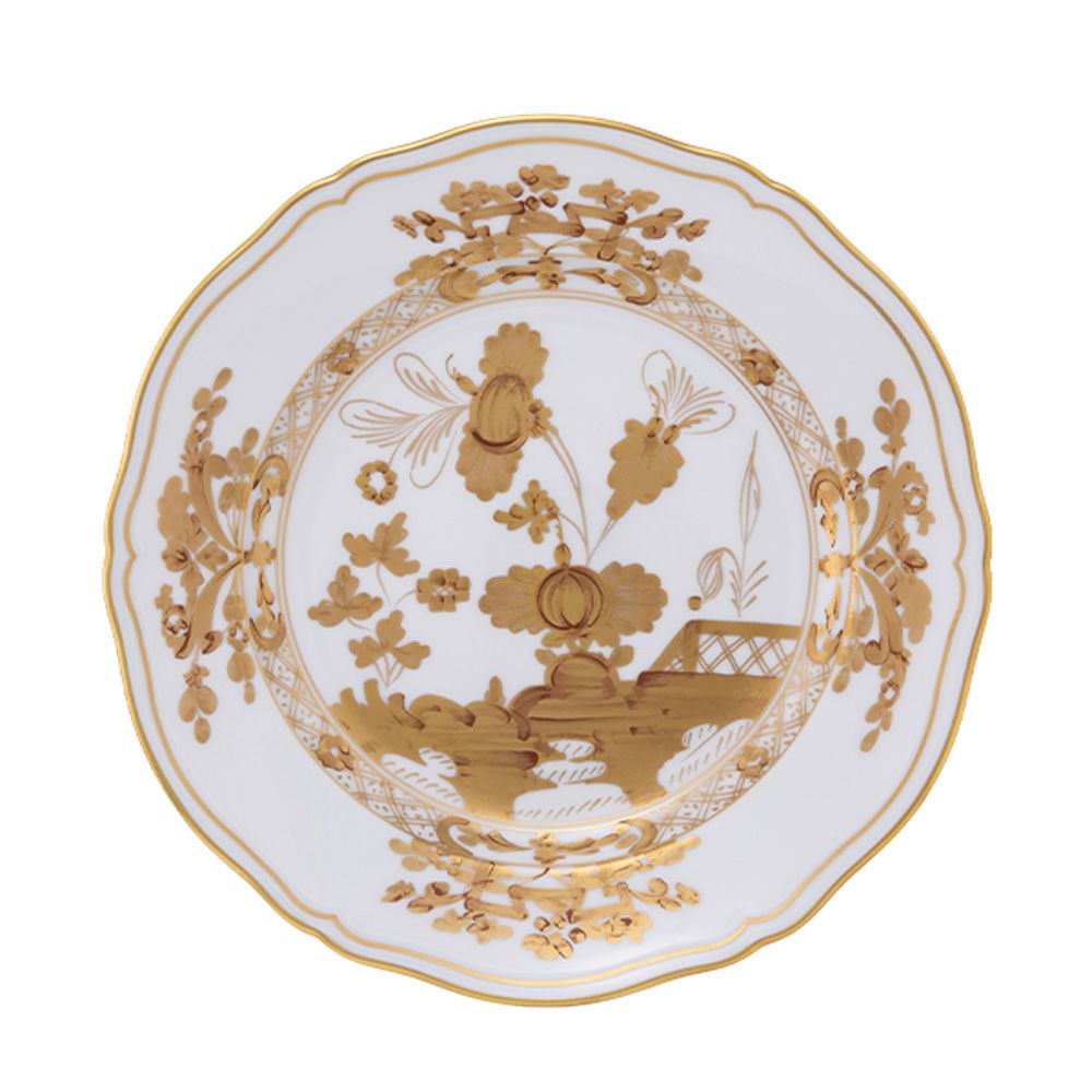 ジノリ1735／リチャード ジノリ オリエンテイタリアーノ アウルム プレート ゴールド 21cm