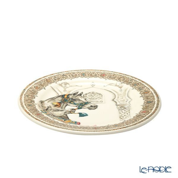 ジアン（Gien）シュヴォー・デュ・ヴァン デザートプレート22cm 1751ADE450