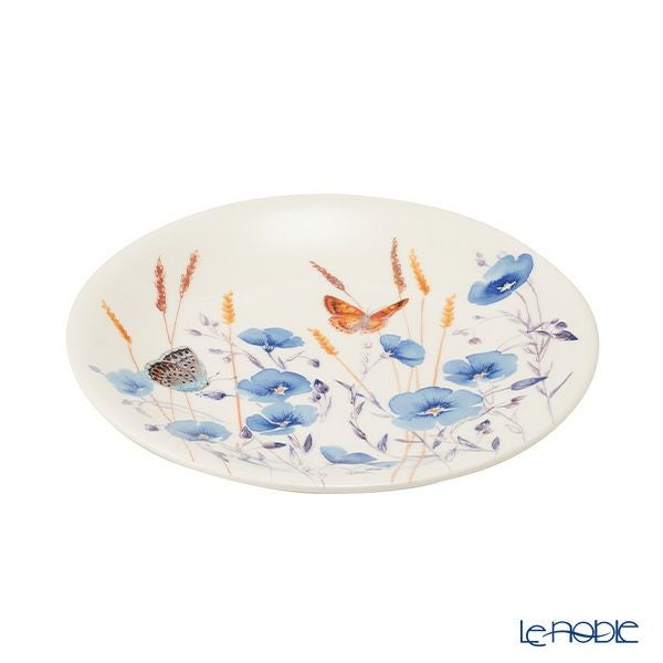 ジアン（Gien）アズール デザートプレート22cm アマ 1810ADE202