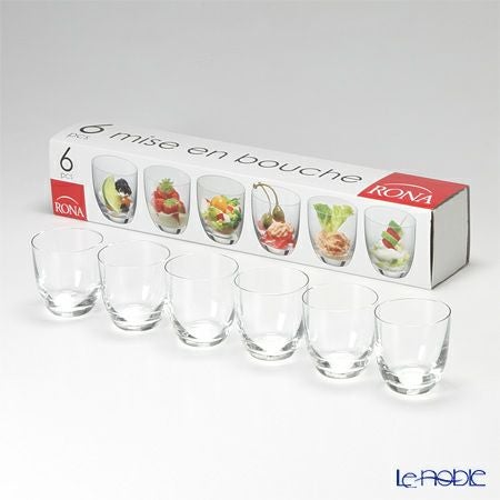 ロナ Mise en bouche Cave アミューズグラス 120ml 6本セット 4219／120