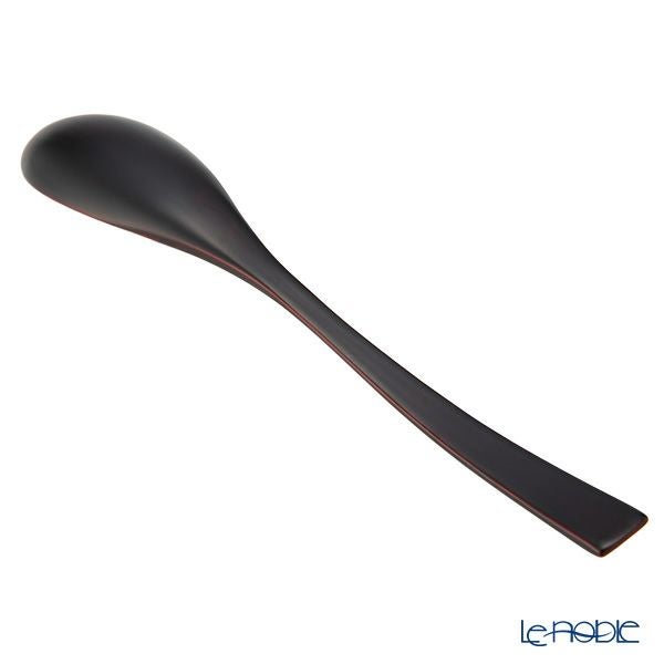 井助 絆スプーン 大 消溜うるし 木製 漆塗り 長さ21cm MKT-34