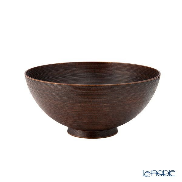 井助 富貴漆椀 大椀／麺鉢／丼鉢 木製（ミズメ桜）漆塗り 5.5寸 直径16×高さ7cm OI-589