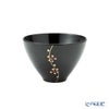 井助 漆器 夫婦汁椀 梅 黒・古代朱 木紛加工品／漆塗り G8-05702