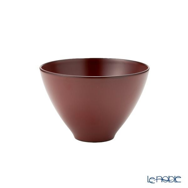 井助 漆器 夫婦汁椀 梅 黒・古代朱 木紛加工品／漆塗り G8-05702