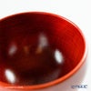 井助 ひなこ椀 栃 茜 木製 漆塗り 直径10×高さ6cm 3.3寸 MV-370