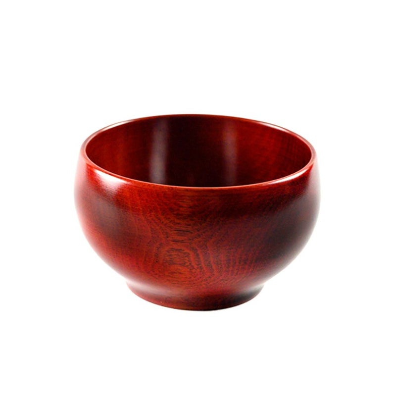 井助 ひなこ椀 栃 茜 木製 漆塗り 直径10×高さ6cm 3.3寸 MV-370