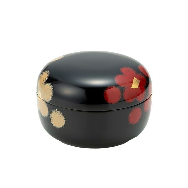 井助 漆器 ボンボニエール／キャンディボックス 紅白華 木紛加工品／漆