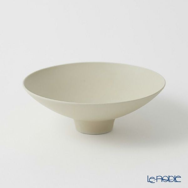 きほんのうつわ こなれ小鉢 焼き締め 15cm 白茶 滝呂焼