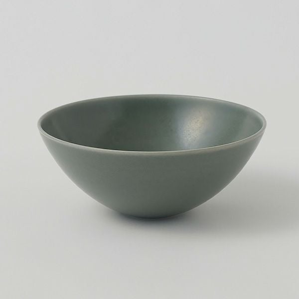 きほんのうつわ 日々ボウル 800ml 深緑 滝呂焼