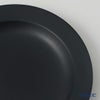 きほんのうつわ 大皿／プレート 24cm 黒 滝呂焼