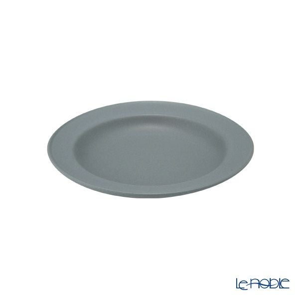 きほんのうつわ 小皿／プレート／ソーサー 16cm 灰 滝呂焼 リニューアル※原料の一部にリサイクル土を利用