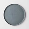 きほんのうつわ 切立プレート（高台付き） 灰 21cm 滝呂焼 ※原料の一部にリサイクル土を利用