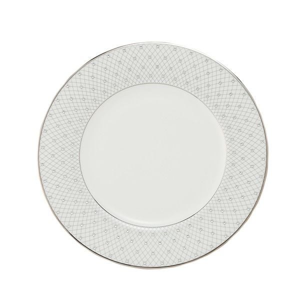 プラウナ ジュエリー スワロフスキーエレメント プリンセスプラチナ プレート 21cm