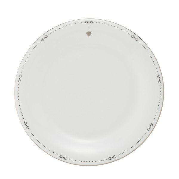 プラウナ ジュエリー スワロフスキーエレメント ベストウィッシュ プレート 21.5cm ハート