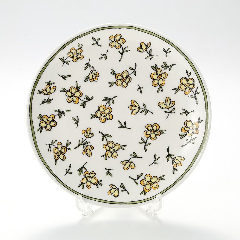 Twig NEW YORK ヘリテージ イエローデイジー プレート 21cm